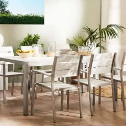 Beliani Chaises De Jardin Chaise De Jardin Blanche 8 Beliani Chaises De Jardin Chaise De Jardin Blanche -Fauteuils de jardin Soldes Boutique chaise de jardin blanche 1