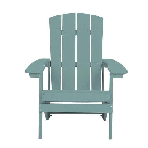 Beliani Fauteuils De Jardin Chaise De Jardin Bleu Turquoise 5 Beliani Fauteuils De Jardin Chaise De Jardin Bleu Turquoise – Image 3