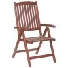 Beliani Chaises De Jardin Chaise De Jardin Bois Foncé -Fauteuils de jardin Soldes Boutique chaise de jardin bois fonce