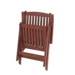 Beliani Chaises De Jardin Chaise De Jardin Bois Foncé -Fauteuils de jardin Soldes Boutique chaise de jardin bois fonce 5