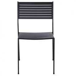 Maisons Du Monde Chaises De Jardin Chaise De Jardin Empilable En Acier Noir -Fauteuils de jardin Soldes Boutique chaise de jardin empilable en acier noir 1000 5 34 219917 2