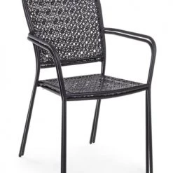 Bizzotto Chaises De Jardin Chaise De Jardin En Acier Empilable Gris -Fauteuils de jardin Soldes Boutique chaise de jardin en acier empilable gris 3