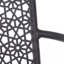 Bizzotto Chaises De Jardin Chaise De Jardin En Acier Empilable Gris -Fauteuils de jardin Soldes Boutique chaise de jardin en acier empilable gris 5