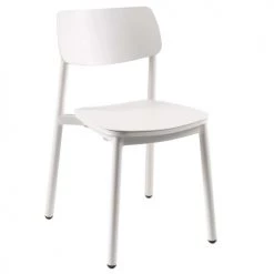 Gescova Chaises De Jardin Chaise De Jardin En Alu Blanc