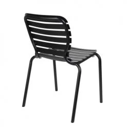 Zuiver Chaises De Jardin Chaise De Jardin En Aluminium Noir -Fauteuils de jardin Soldes Boutique chaise de jardin en aluminium noir 2