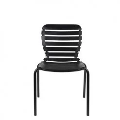 Zuiver Chaises De Jardin Chaise De Jardin En Aluminium Noir -Fauteuils de jardin Soldes Boutique chaise de jardin en aluminium noir 4