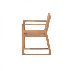 Beliani Chaises De Jardin Chaise De Jardin En Bois Clair -Fauteuils de jardin Soldes Boutique chaise de jardin en bois clair 2