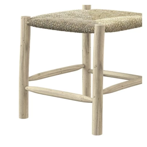 Rendez Vous Déco Chaises De Jardin Chaise De Jardin En Jonc De Mer Et Branche De Teck (x2) 7 Rendez Vous Déco Chaises De Jardin Chaise De Jardin En Jonc De Mer Et Branche De Teck (x2) – Image 5