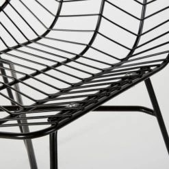 Maisons Du Monde Chaises De Jardin Chaise De Jardin En Métal Ajouré Noir Mat -Fauteuils de jardin Soldes Boutique chaise de jardin en metal ajoure noir mat 1000 4 15 198496 4