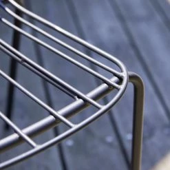 Tikamoon Chaises De Jardin Chaise De Jardin En Métal Dark Grey -Fauteuils de jardin Soldes Boutique chaise de jardin en metal dark grey 2