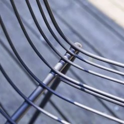 Tikamoon Chaises De Jardin Chaise De Jardin En Métal Dark Grey -Fauteuils de jardin Soldes Boutique chaise de jardin en metal dark grey 4