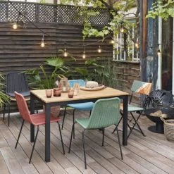 Maisons Du Monde Chaises De Jardin Chaise De Jardin En Résine Bleu Turquoise Et Métal Noir 13 Maisons Du Monde Chaises De Jardin Chaise De Jardin En Résine Bleu Turquoise Et Métal Noir -Fauteuils de jardin Soldes Boutique chaise de jardin en resine bleu turquoise et metal noir 1000 2 13 208949 5