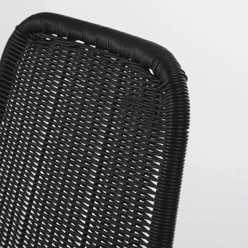 Maisons Du Monde Chaises De Jardin Chaise De Jardin En Résine Et Métal Noirs 6 Maisons Du Monde Chaises De Jardin Chaise De Jardin En Résine Et Métal Noirs – Image 4