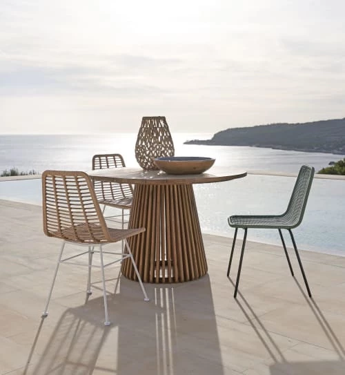 Maisons Du Monde Chaises De Jardin Chaise De Jardin En Résine Et Métal Noirs 7 Maisons Du Monde Chaises De Jardin Chaise De Jardin En Résine Et Métal Noirs – Image 5