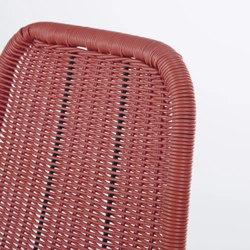 Maisons Du Monde Chaises De Jardin Chaise De Jardin En Résine Terracotta Et Métal Noir 6 Maisons Du Monde Chaises De Jardin Chaise De Jardin En Résine Terracotta Et Métal Noir – Image 4