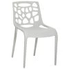 Beliani Chaises De Jardin Chaise De Jardin Gris Clair -Fauteuils de jardin Soldes Boutique chaise de jardin gris clair 5