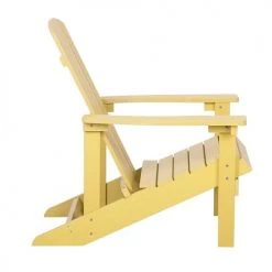 Beliani Fauteuils De Jardin Chaise De Jardin Jaune -Fauteuils de jardin Soldes Boutique chaise de jardin jaune 3