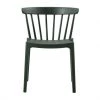 Woood Chaises De Jardin Chaise De Jardin Plastique Moderne Empilable Vert Foncé -Fauteuils de jardin Soldes Boutique chaise de jardin plastique moderne empilable vert fonce