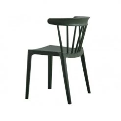 Woood Chaises De Jardin Chaise De Jardin Plastique Moderne Empilable Vert Foncé -Fauteuils de jardin Soldes Boutique chaise de jardin plastique moderne empilable vert fonce 2