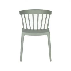 Woood Chaises De Jardin Chaise De Jardin Plastique Moderne Empilable Vert Thym -Fauteuils de jardin Soldes Boutique chaise de jardin plastique moderne empilable vert thym 2