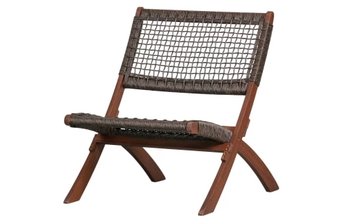 Woood Fauteuils De Jardin Chaise De Jardin Pliable En Bois D'eucalyptus Marron Foncé 8 Woood Fauteuils De Jardin Chaise De Jardin Pliable En Bois D'eucalyptus Marron Foncé – Image 6