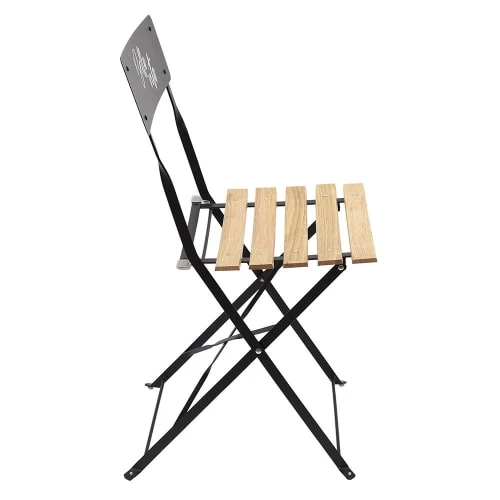 The Home Deco Factory Chaises De Jardin Chaise De Jardin Pliante Noire 5 The Home Deco Factory Chaises De Jardin Chaise De Jardin Pliante Noire – Image 3