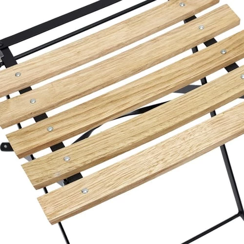 The Home Deco Factory Chaises De Jardin Chaise De Jardin Pliante Noire 6 The Home Deco Factory Chaises De Jardin Chaise De Jardin Pliante Noire – Image 4