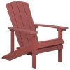 Beliani Fauteuils De Jardin Chaise De Jardin Rouge -Fauteuils de jardin Soldes Boutique chaise de jardin rouge