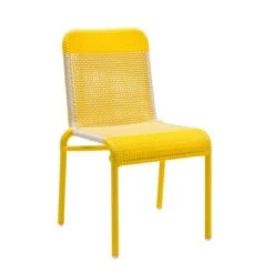 Kok Maison Chaises De Jardin Chaise De Jardin Tressée En Résine Marron Foncé -Fauteuils de jardin Soldes Boutique chaise de jardin tressee en resine jaune citron