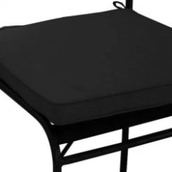 Mathi Design Chaises De Jardin Chaise De Repas Métal Noir -Fauteuils de jardin Soldes Boutique chaise de repas metal noir 2