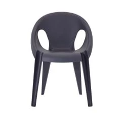 Magis Chaises De Jardin Chaise Empilable Bell Plastique Orange 55x78x53 Cm -Fauteuils de jardin Soldes Boutique chaise empilable bell plastique bleu 55x78x53 cm 1