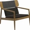 Gloster Fauteuils De Jardin Chaise En Corde Granite Et Teck -Fauteuils de jardin Soldes Boutique chaise en corde granite et teck