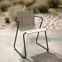 Mater Chaises De Jardin Chaise En Filets De Pêche Et Plastique Recyclés Beige -Fauteuils de jardin Soldes Boutique chaise en filets de peche et plastique recycles beige 4
