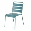 Maisons Du Monde Chaises De Jardin Chaise En Métal Bleu Canard -Fauteuils de jardin Soldes Boutique chaise en metal bleu canard 1000 16 38 219265 1