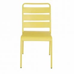 Maisons Du Monde Chaises De Jardin Chaise En Métal Jaune -Fauteuils de jardin Soldes Boutique chaise en metal jaune 1000 2 0 219268 2
