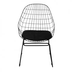 Maisons Du Monde Chaises De Jardin Chaise En Métal Noire -Fauteuils de jardin Soldes Boutique chaise en metal noire 1000 9 8 155644 2