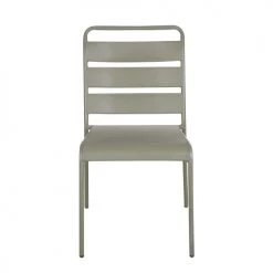 Maisons Du Monde Chaises De Jardin Chaise En Métal Vert Kaki -Fauteuils de jardin Soldes Boutique chaise en metal vert kaki 1000 1 40 219267 2