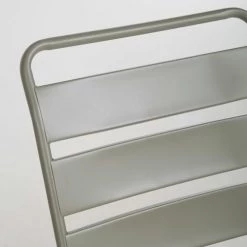 Maisons Du Monde Chaises De Jardin Chaise En Métal Vert Kaki -Fauteuils de jardin Soldes Boutique chaise en metal vert kaki 1000 1 40 219267 3