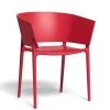 Vondom Chaises De Jardin Chaise-fauteuil D'extérieur Rouge -Fauteuils de jardin Soldes Boutique chaise fauteuil d exterieur rouge 2