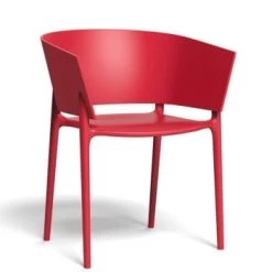 Vondom Chaises De Jardin Chaise-fauteuil D'extérieur Blanche -Fauteuils de jardin Soldes Boutique chaise fauteuil d exterieur rouge