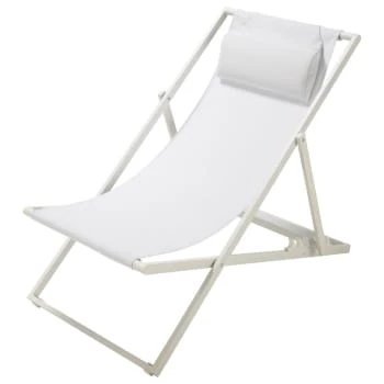 Maisons Du Monde Bains De Soleil Et Chaises Longues Chaise Longue / Chilienne Pliante En Métal Gris Anthracite 6 Maisons Du Monde Bains De Soleil Et Chaises Longues Chaise Longue / Chilienne Pliante En Métal Gris Anthracite – Image 4