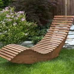 Beliani Bains De Soleil Et Chaises Longues Chaise Longue En Bois Naturel -Fauteuils de jardin Soldes Boutique chaise longue en bois naturel 1
