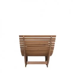 Beliani Bains De Soleil Et Chaises Longues Chaise Longue En Bois Naturel -Fauteuils de jardin Soldes Boutique chaise longue en bois naturel 3