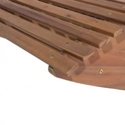 Beliani Bains De Soleil Et Chaises Longues Chaise Longue En Bois Naturel -Fauteuils de jardin Soldes Boutique chaise longue en bois naturel 5