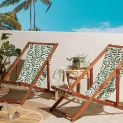 Beliani Bains De Soleil Et Chaises Longues Chaise Longue En Bois Solide Blanc -Fauteuils de jardin Soldes Boutique chaise longue en bois solide blanc 1