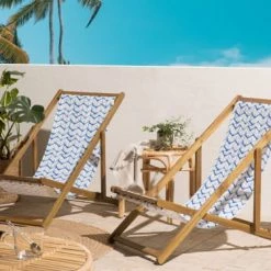 Beliani Bains De Soleil Et Chaises Longues Chaise Longue En Bois Solide Blanc -Fauteuils de jardin Soldes Boutique chaise longue en bois solide blanc 7