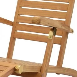 TECK’Attitude Bains De Soleil Et Chaises Longues Chaise Longue En Teck -Fauteuils de jardin Soldes Boutique chaise longue en teck 5