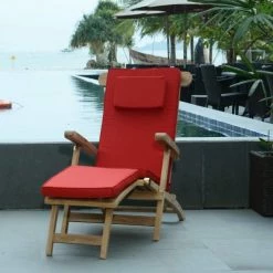 TECK’Attitude Bains De Soleil Et Chaises Longues Chaise Longue En Teck Ecograde -Fauteuils de jardin Soldes Boutique chaise longue en teck ecograde 1