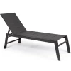 Bizzotto Bains De Soleil Et Chaises Longues Chaise Longue Haute Aluminium Et Textilène Gris Anthracite 1 Bizzotto Bains De Soleil Et Chaises Longues Chaise Longue Haute Aluminium Et Textilène Gris Anthracite -Fauteuils de jardin Soldes Boutique chaise longue haute aluminium et textilene gris anthracite