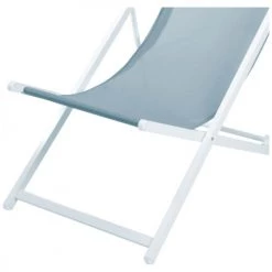 Wadiga Bains De Soleil Et Chaises Longues Chaise Longue Pliante Chilienne Blanc Et Bleu 91x61x101cm -Fauteuils de jardin Soldes Boutique chaise longue pliante chilienne blanc et bleu 91x61x101cm 3